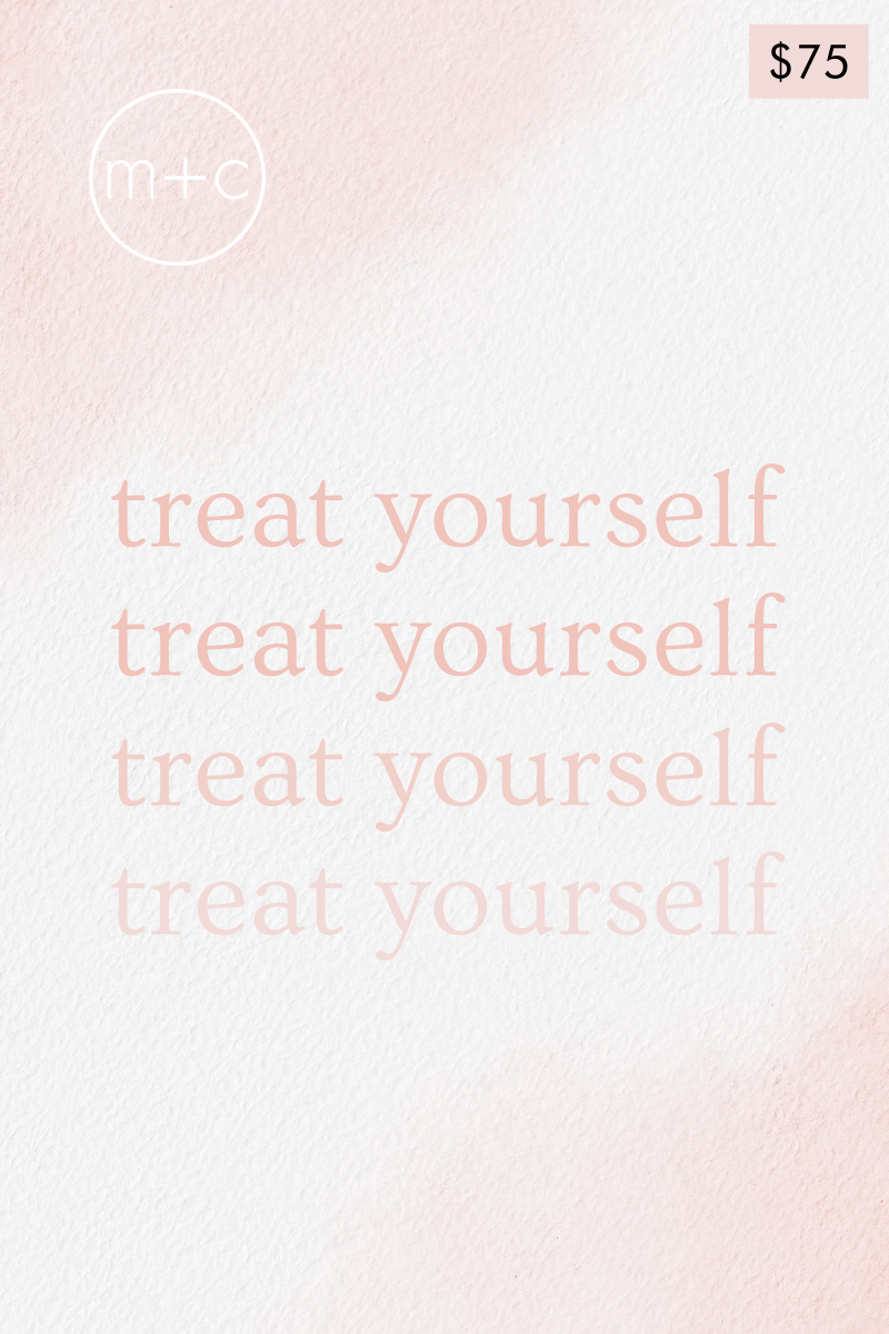 treat yourself e-gift card