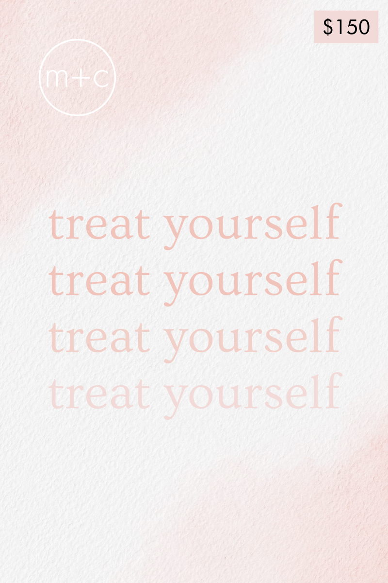 treat yourself e-gift card