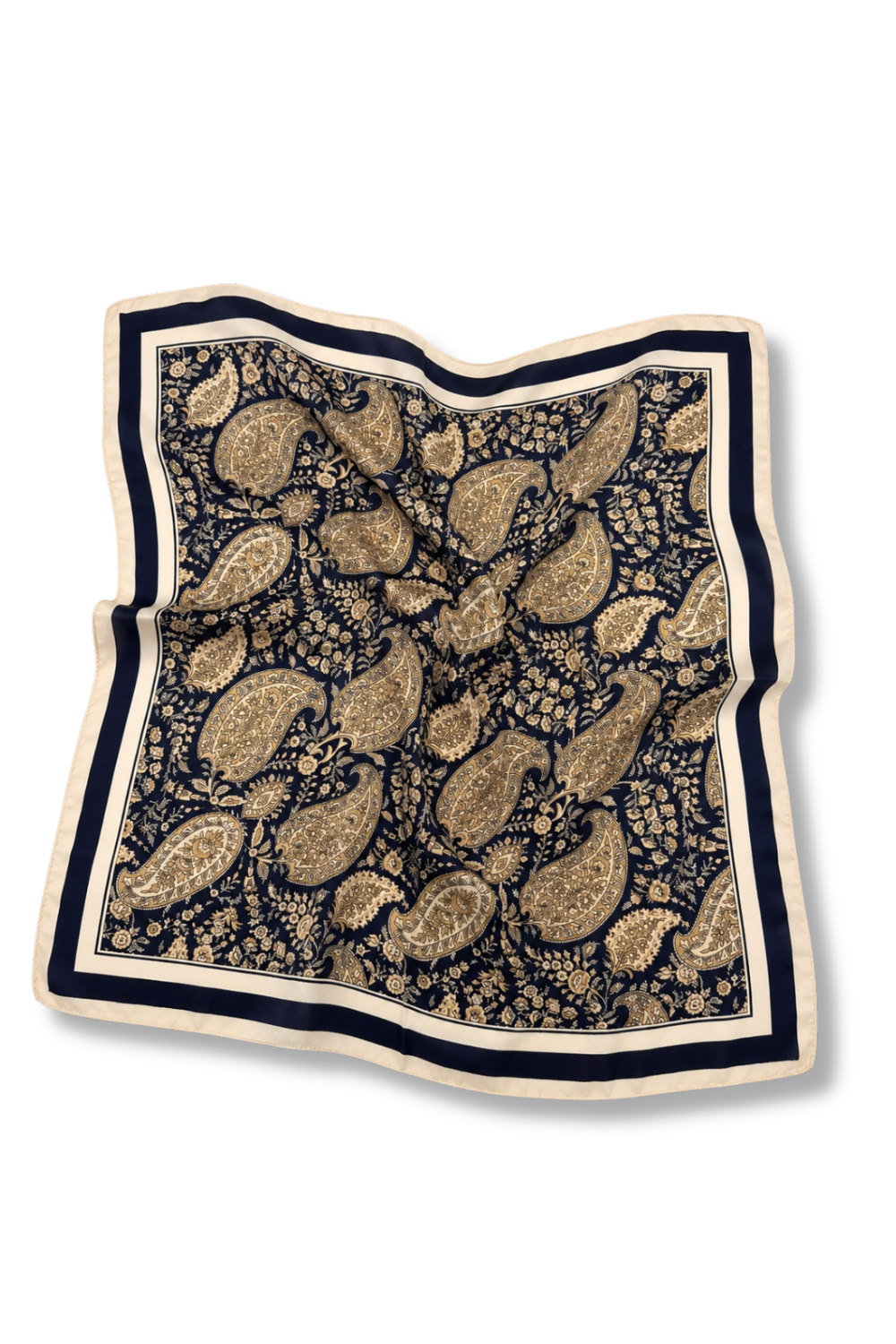 Navy Heirloom Scarf