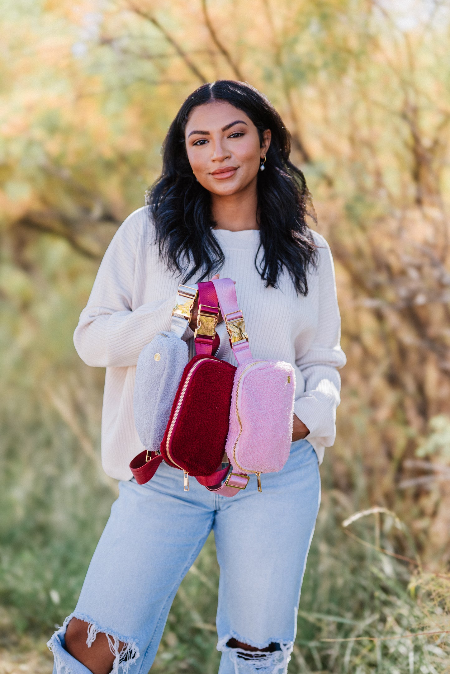 Aspen Sherpa Belt Bag- Final Sale