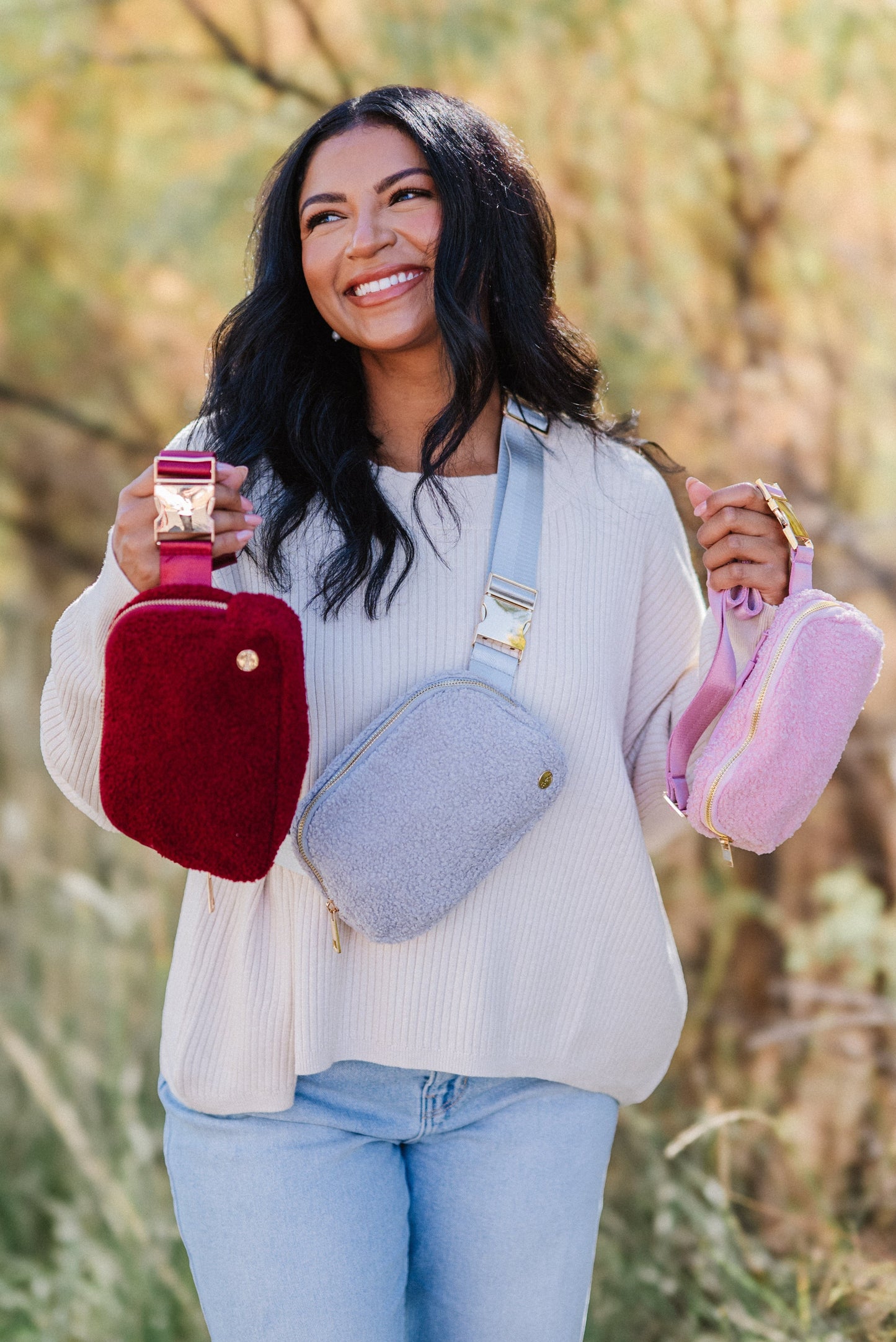 Aspen Sherpa Belt Bag- Final Sale