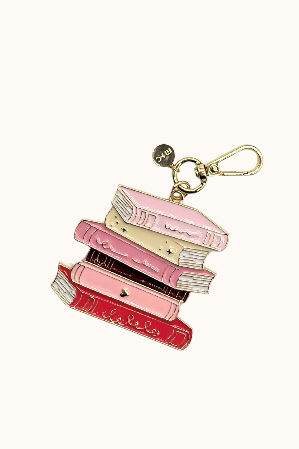 Book Stack Charm