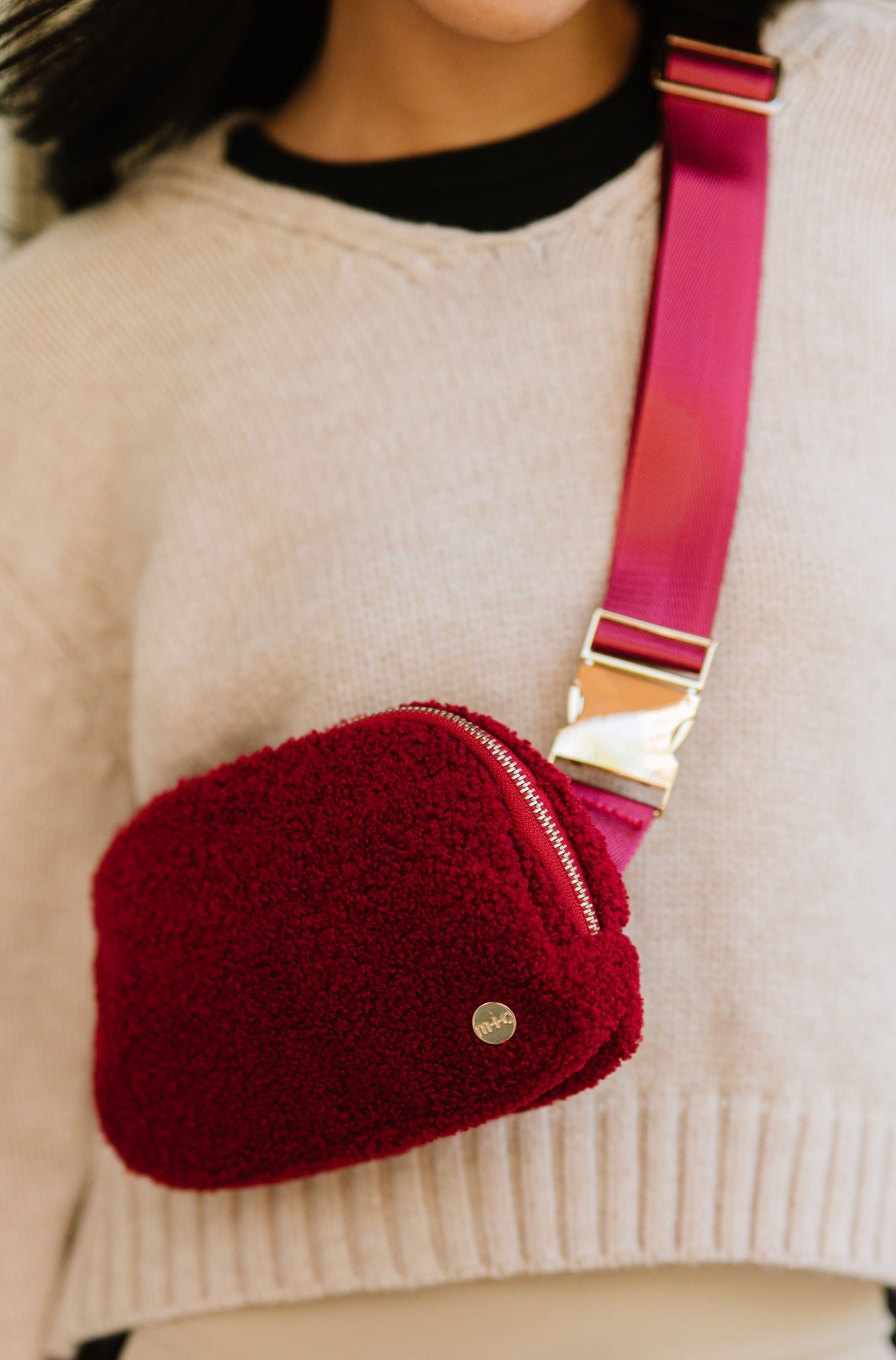 Aspen Sherpa Belt Bag- Final Sale
