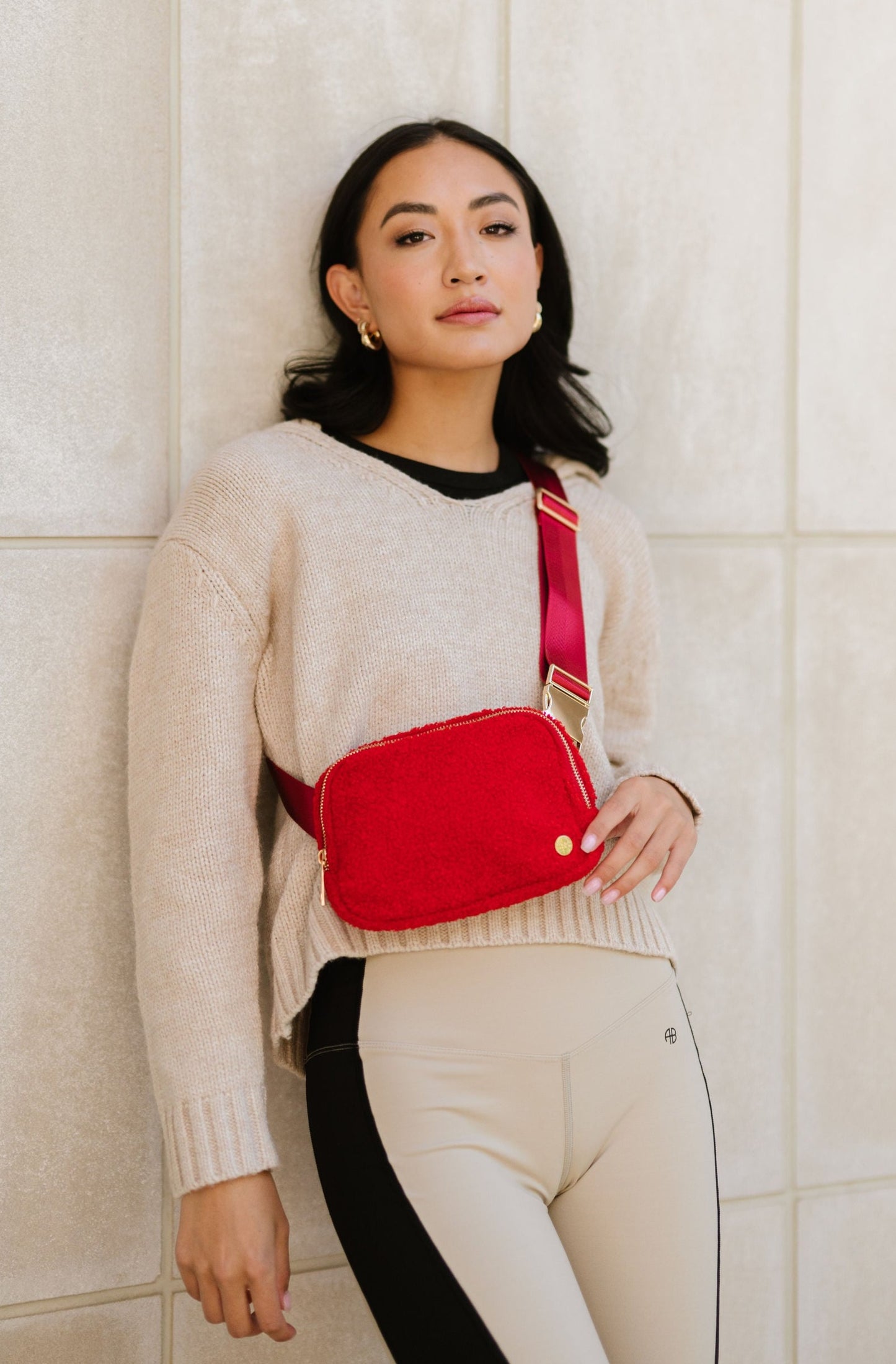 Aspen Sherpa Belt Bag- Final Sale