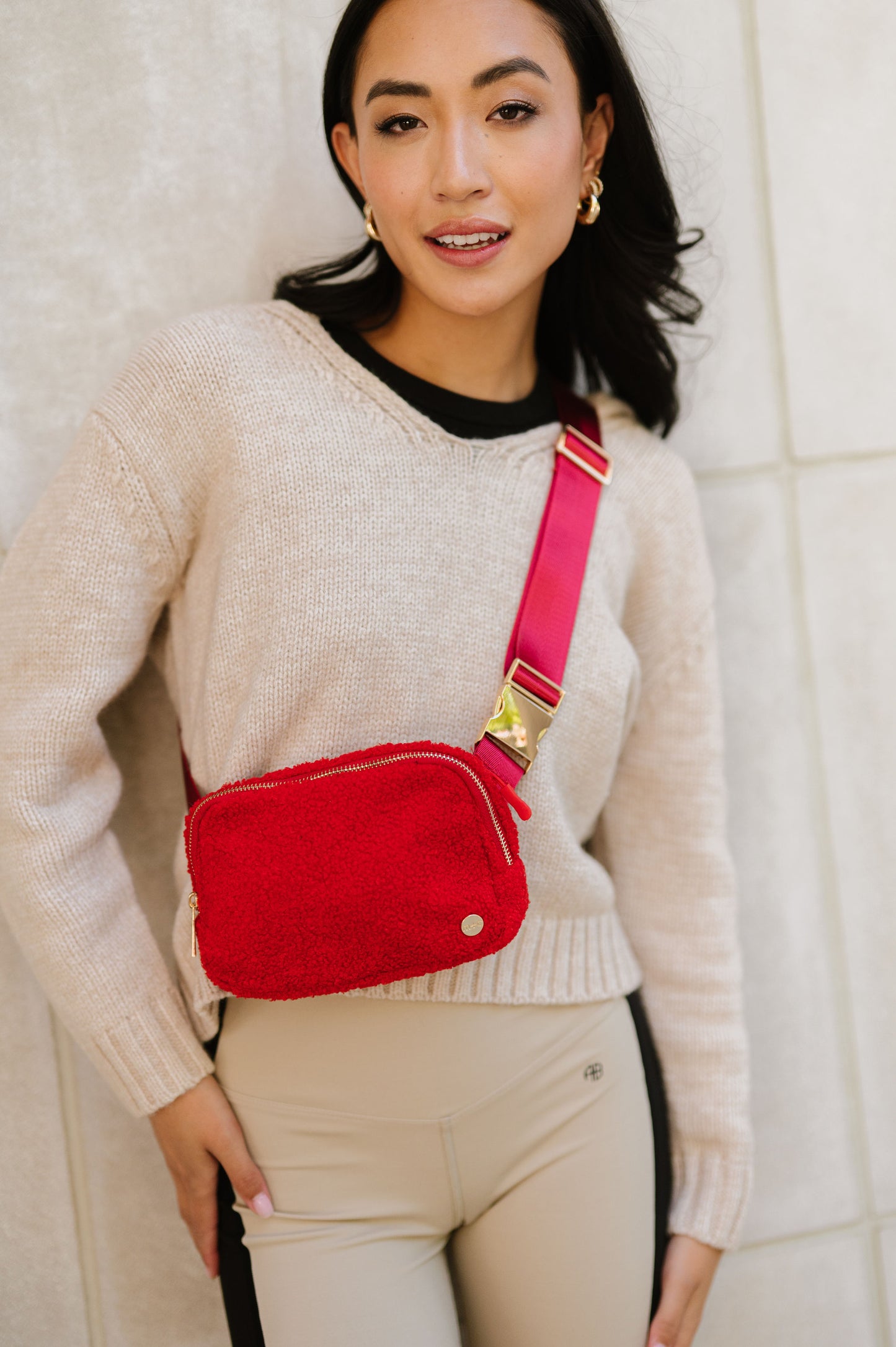 Aspen Sherpa Belt Bag- Final Sale