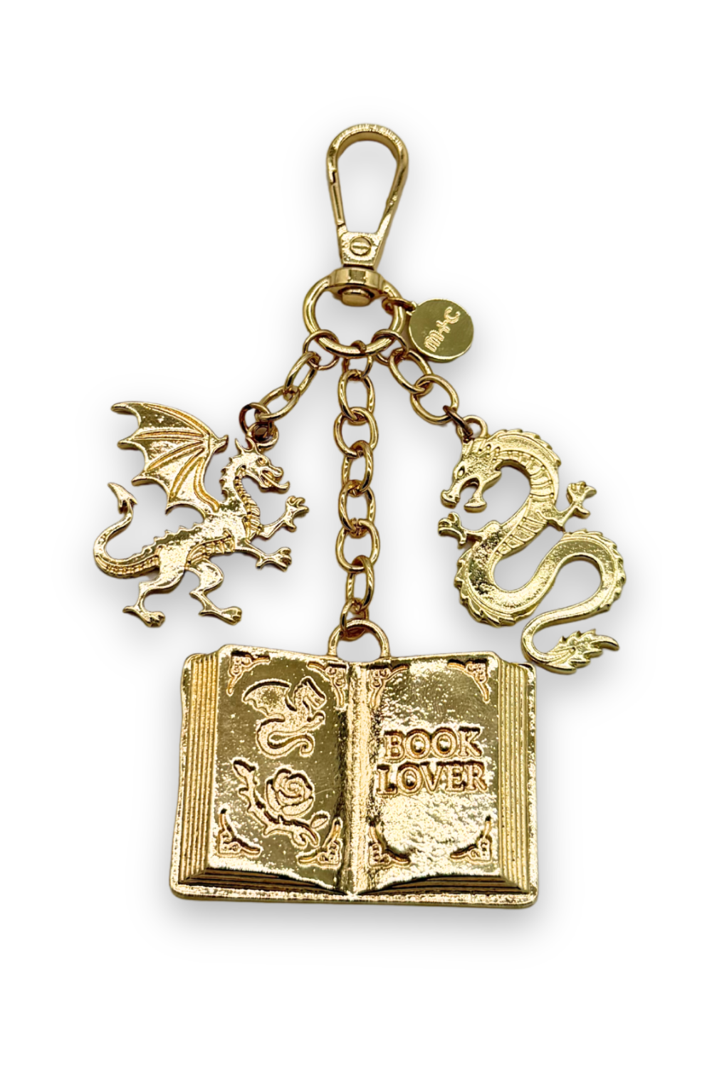 Romantasy Dragon Charm