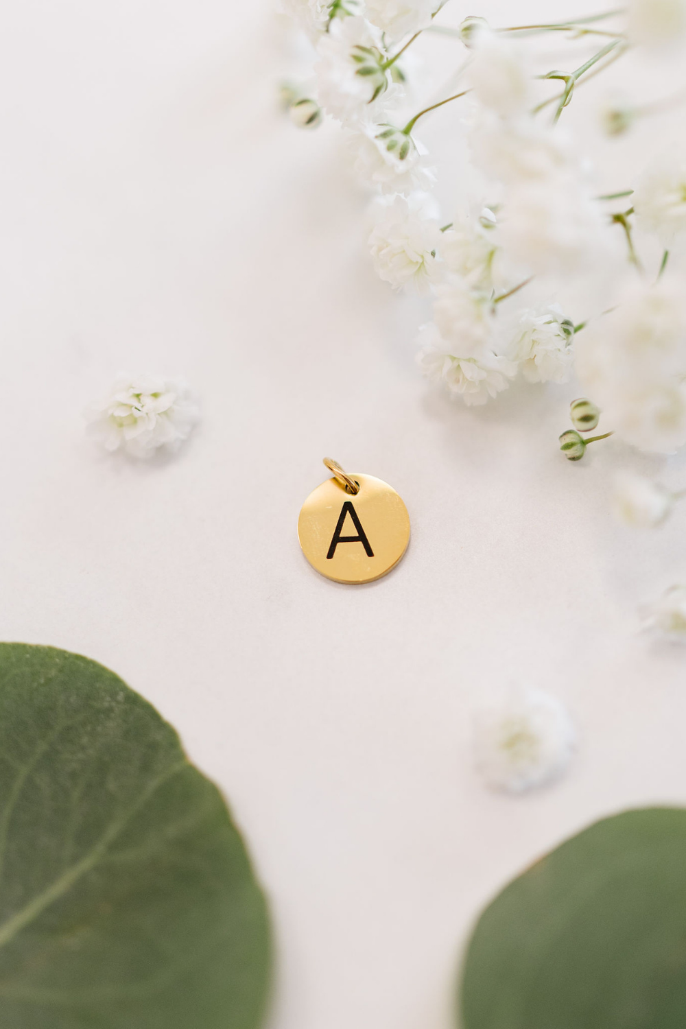 initial necklace charms
