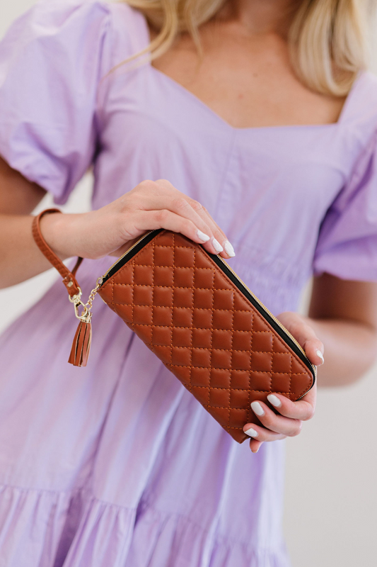 Zara Quilted Wallet - Final Sale