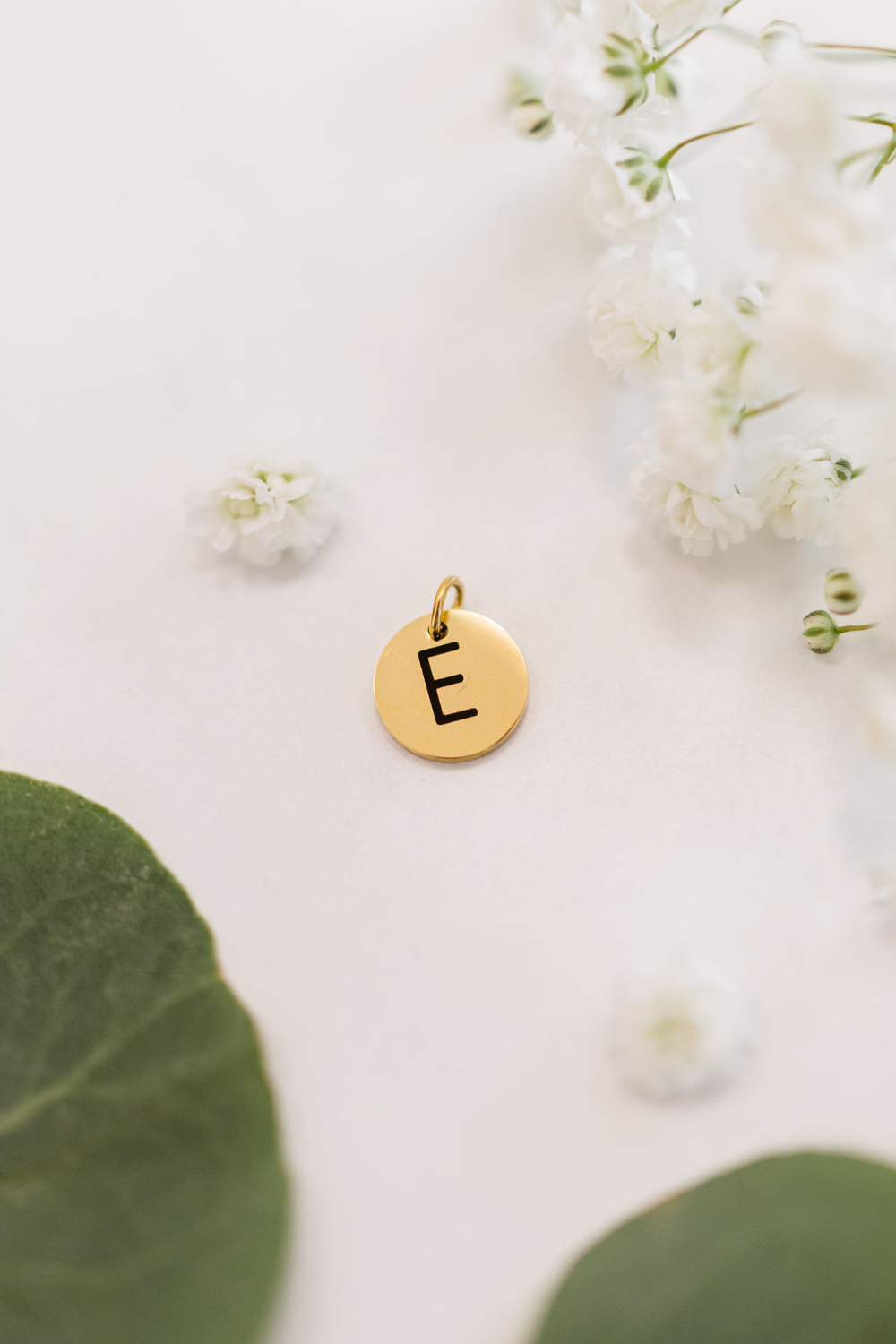 initial necklace charms
