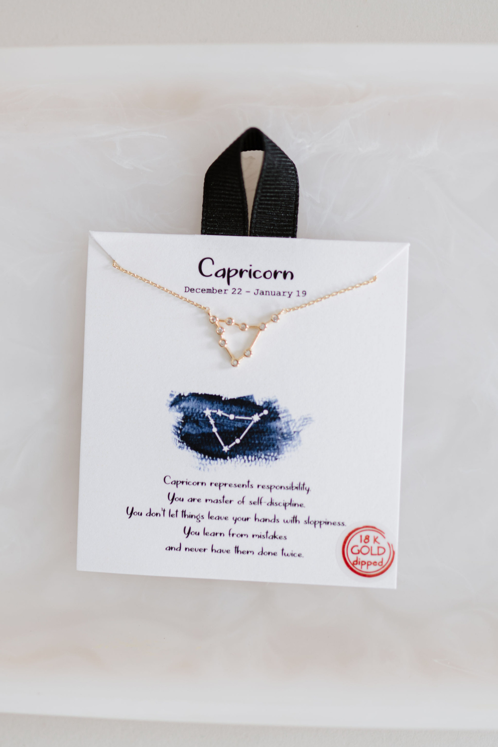 zodiac necklace