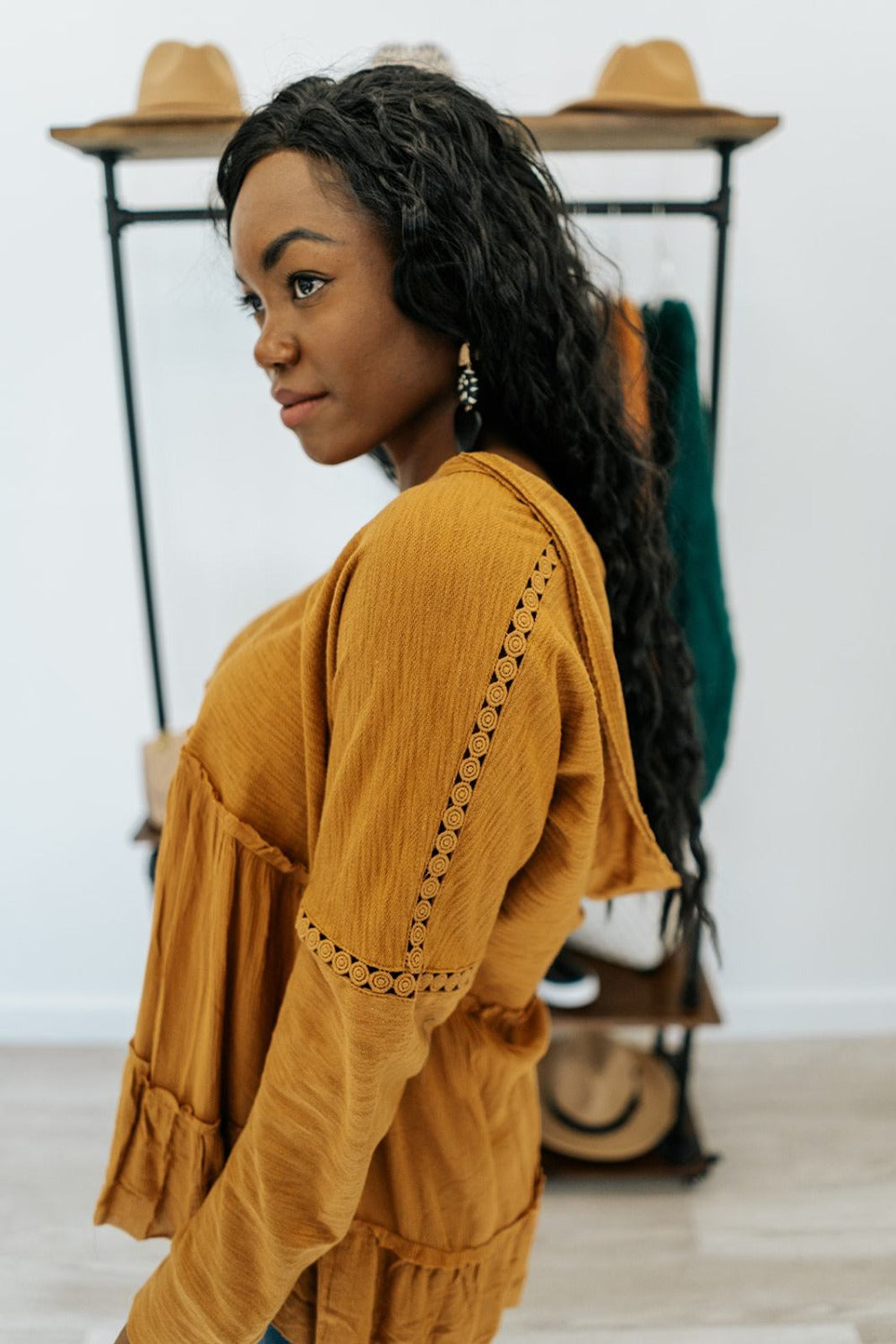 Pomona Babydoll Blouse - Final Sale