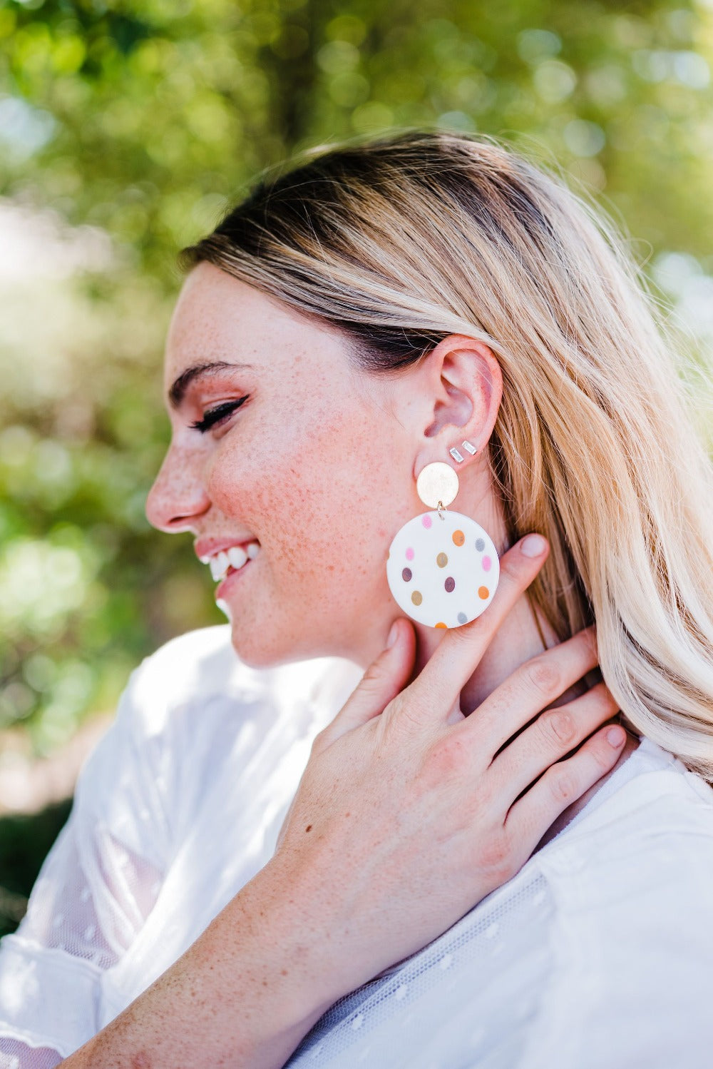 gigi clay earrings