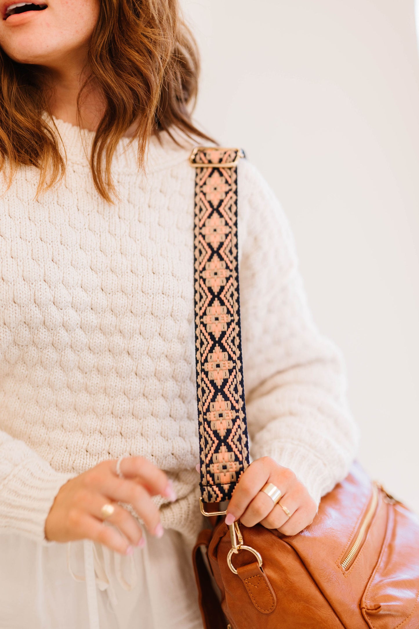 Tabitha Woven Adjustable Bag