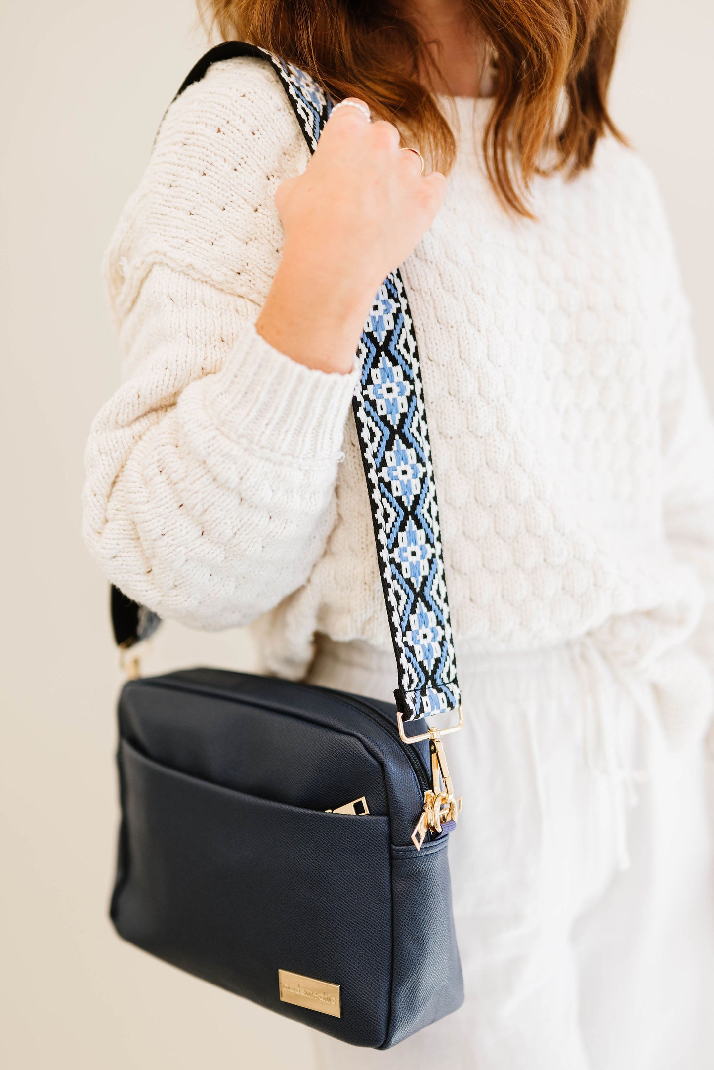 Tabitha Woven Adjustable Bag