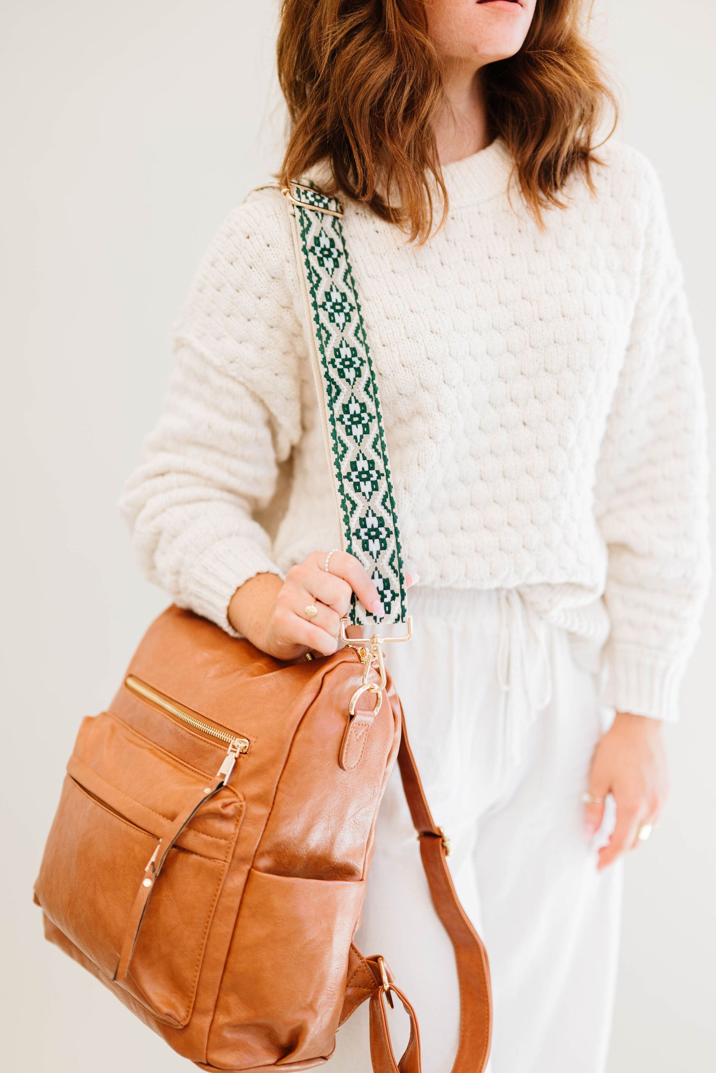 Tabitha Woven Adjustable Bag