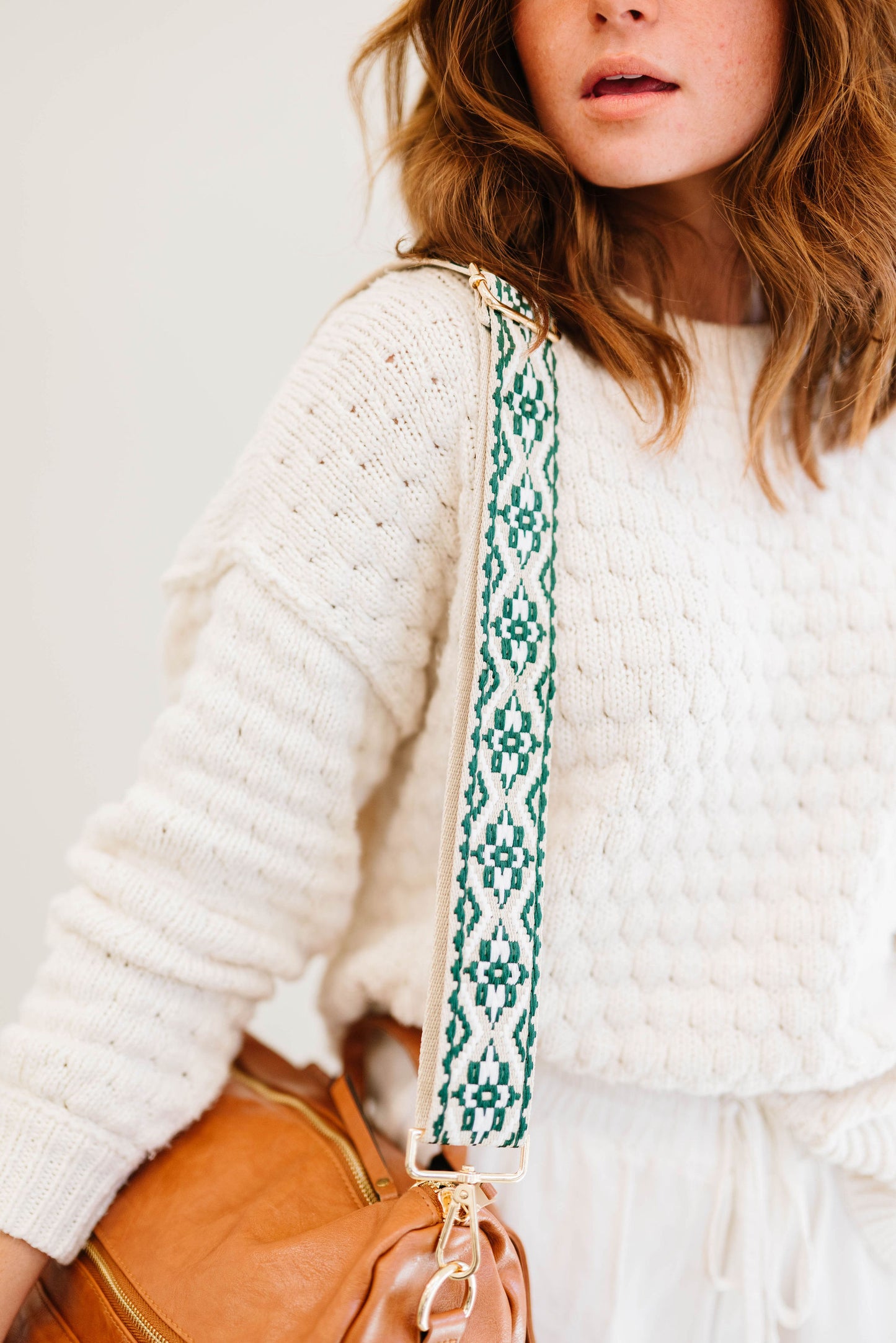 Tabitha Woven Adjustable Bag