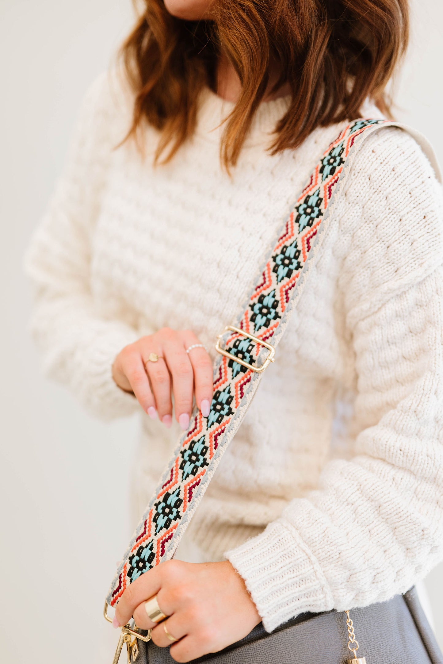 Tabitha Woven Adjustable Bag