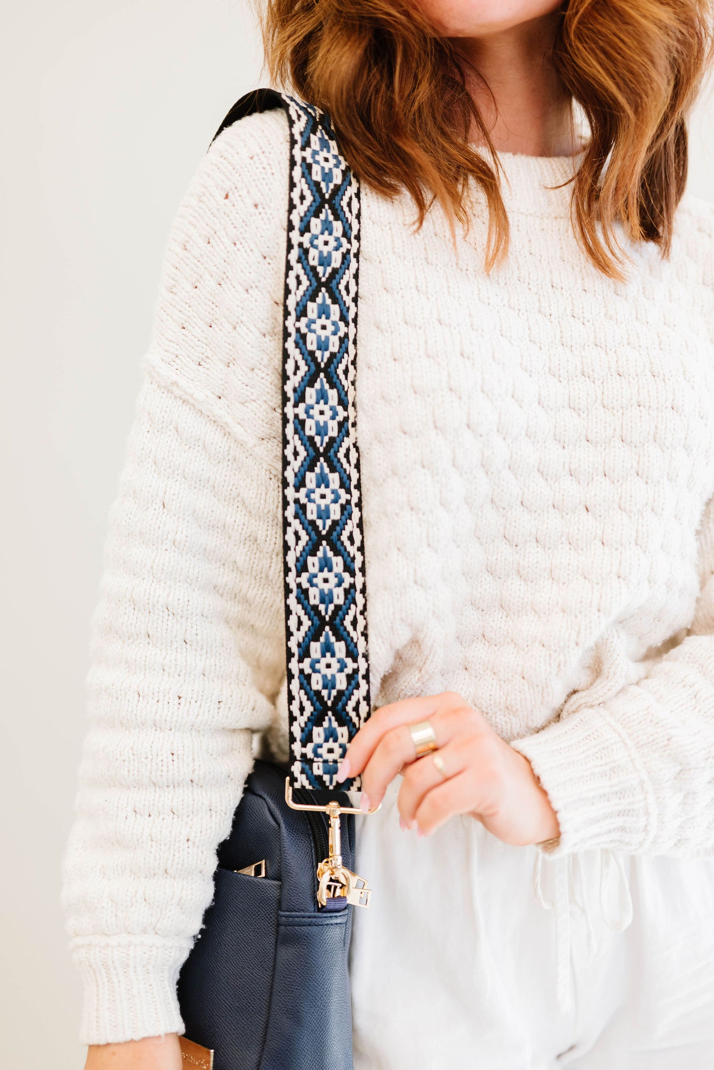 Tabitha Woven Adjustable Bag