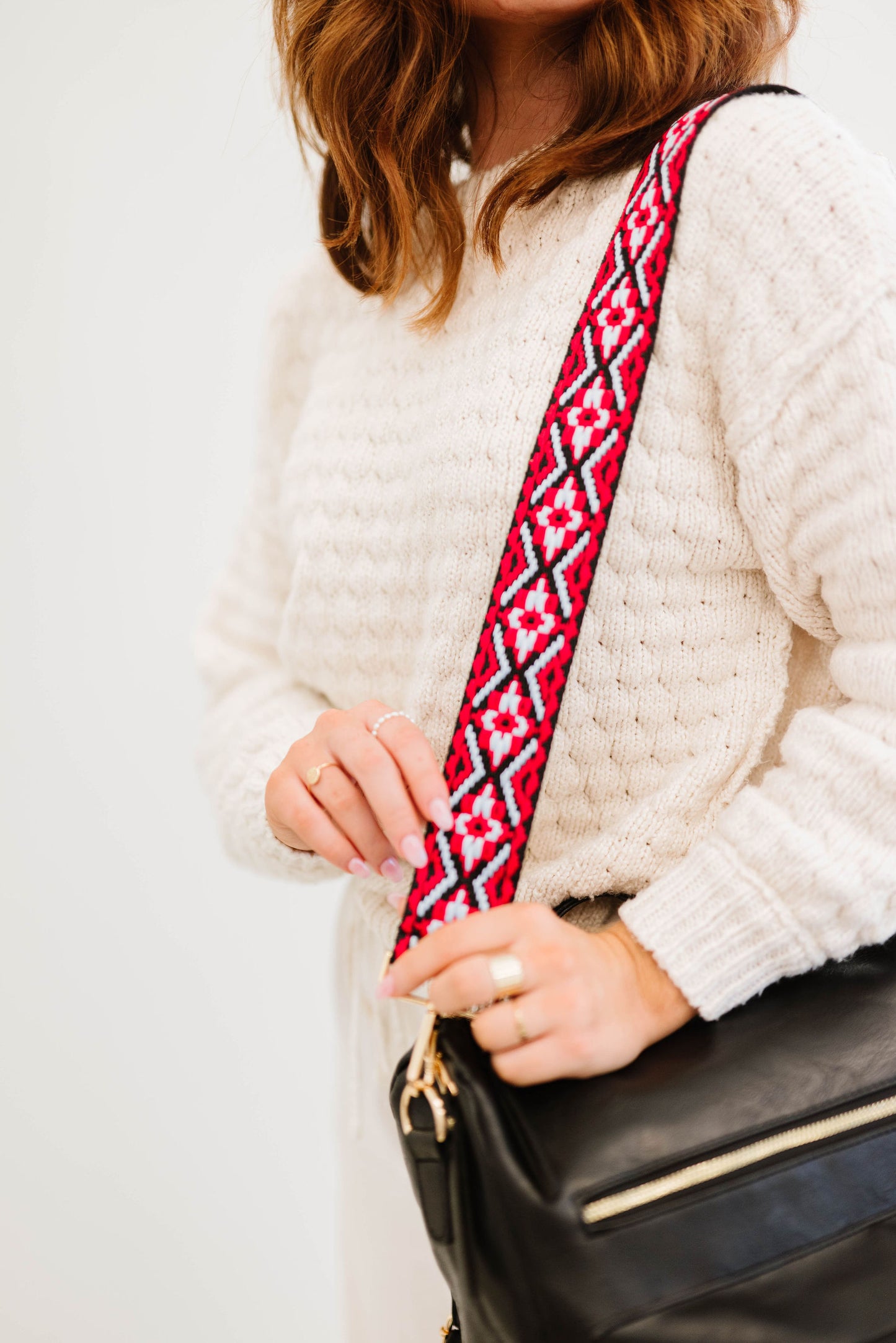Tabitha Woven Adjustable Bag