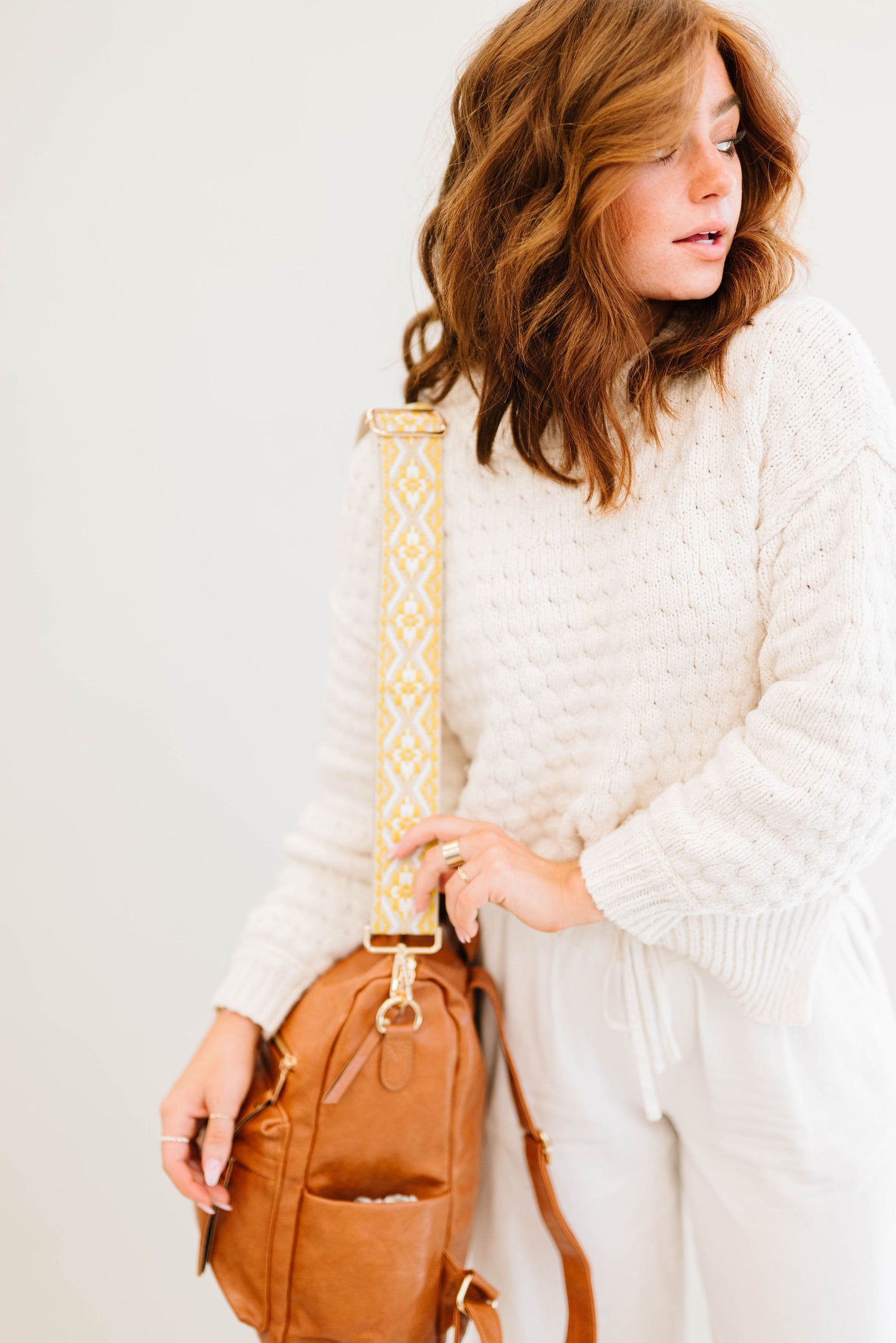 Tabitha Woven Adjustable Bag