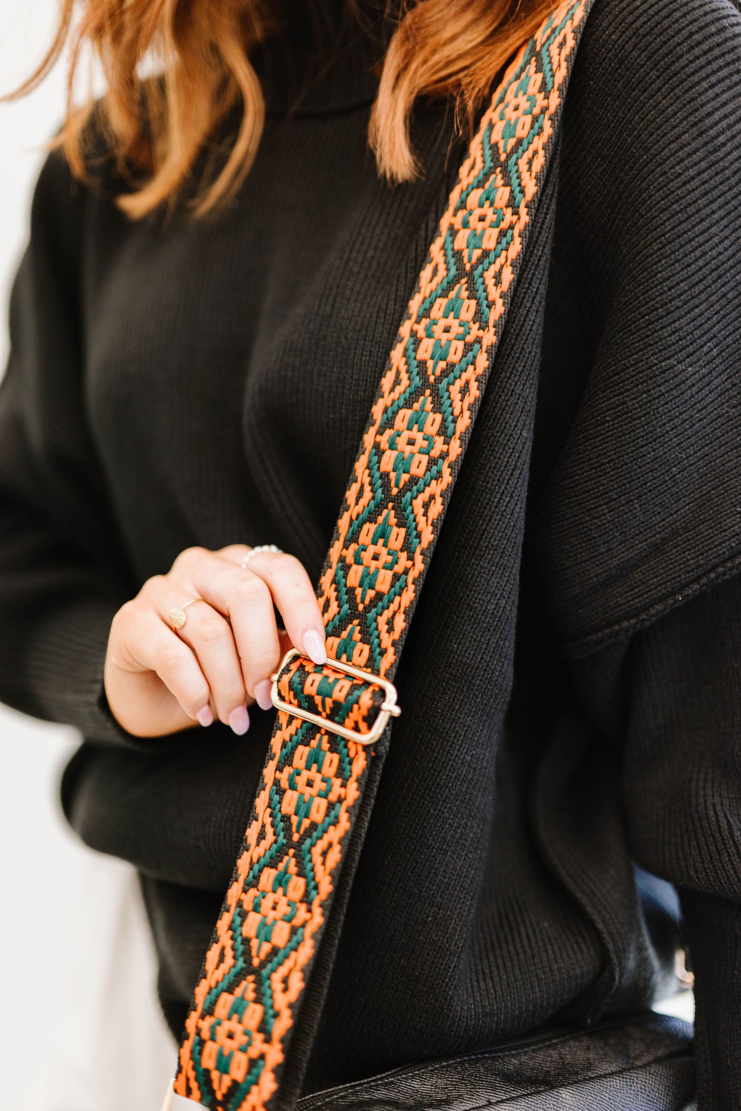 Tabitha Woven Adjustable Bag