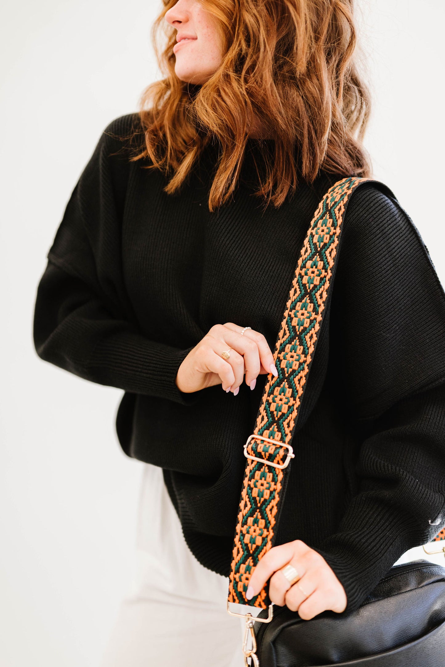 Tabitha Woven Adjustable Bag