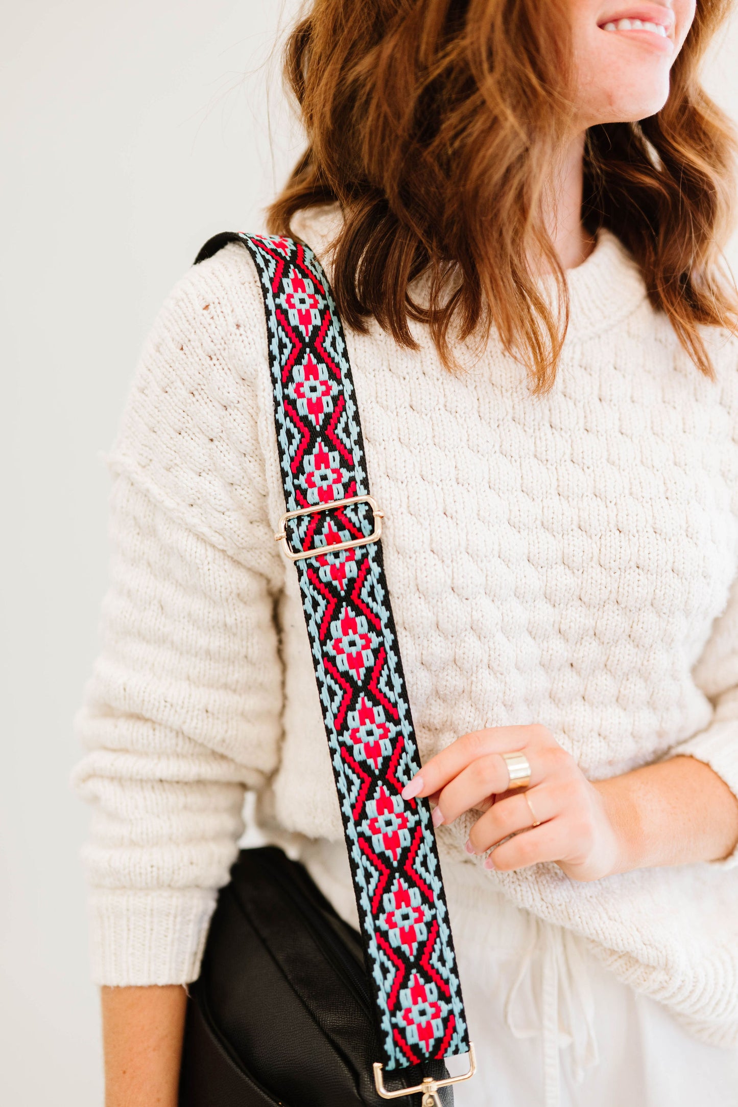 Tabitha Woven Adjustable Bag