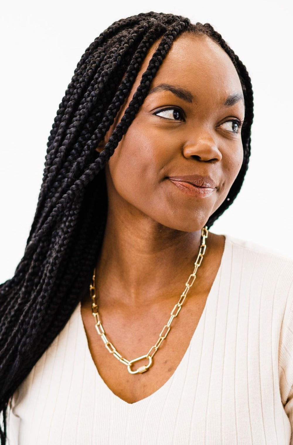 henly clasp chain necklace