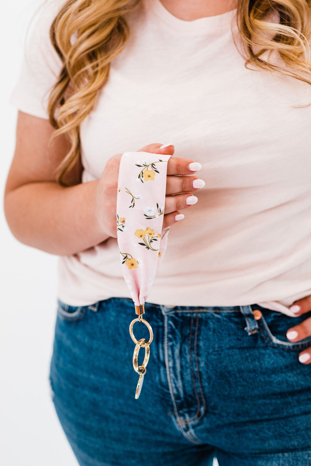 Luna Fabric Keychain - Final Sale