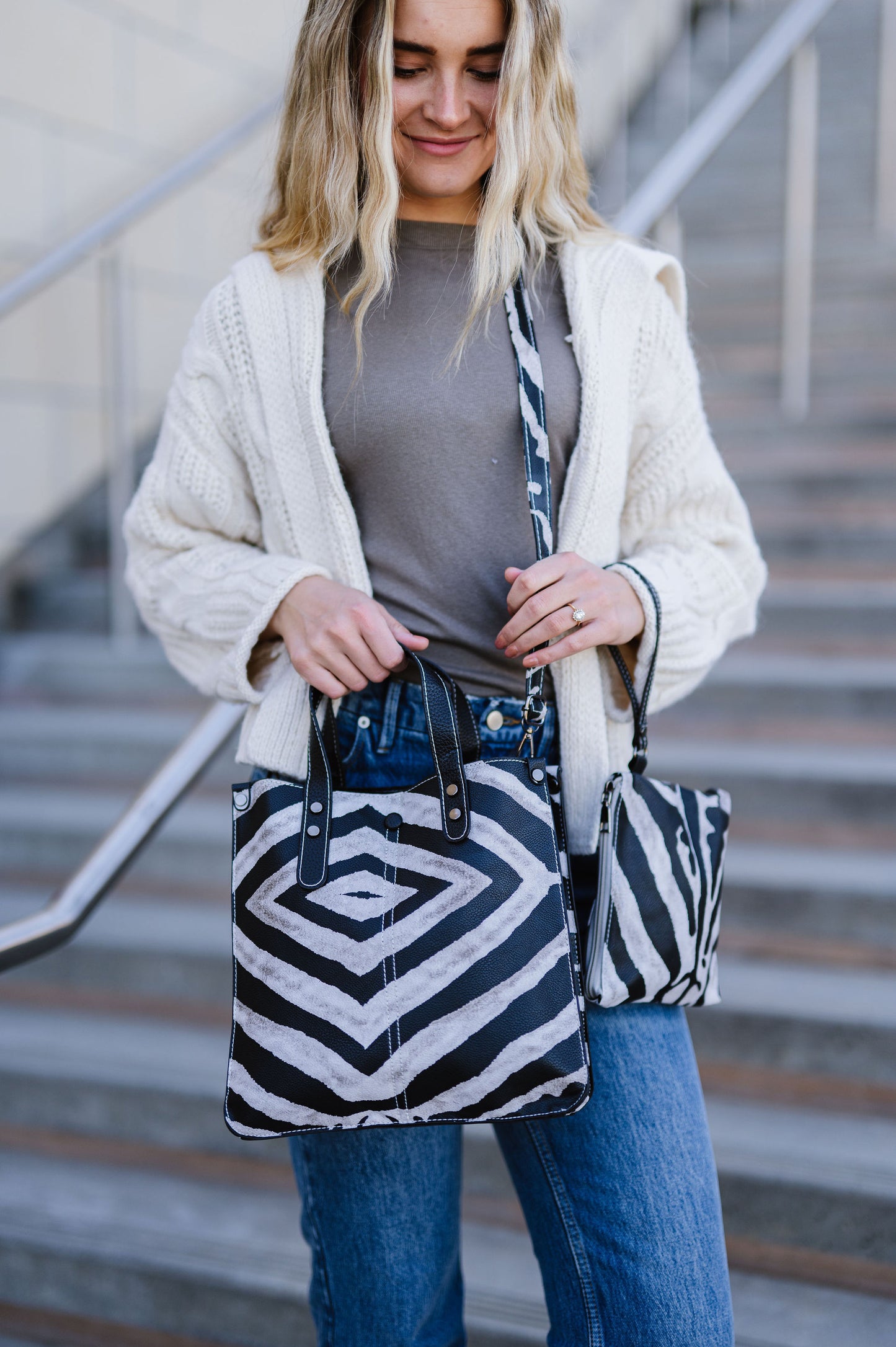 Livy Shoulder Bag + Clutch - Final Sale