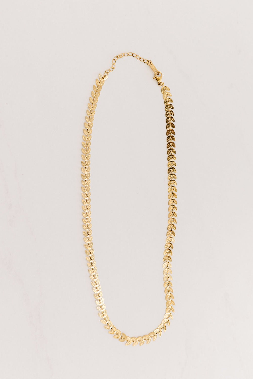 laurel leaf necklace