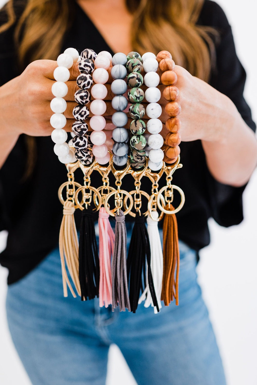 Dani Silicone Keychain Bracelets - Final Sale