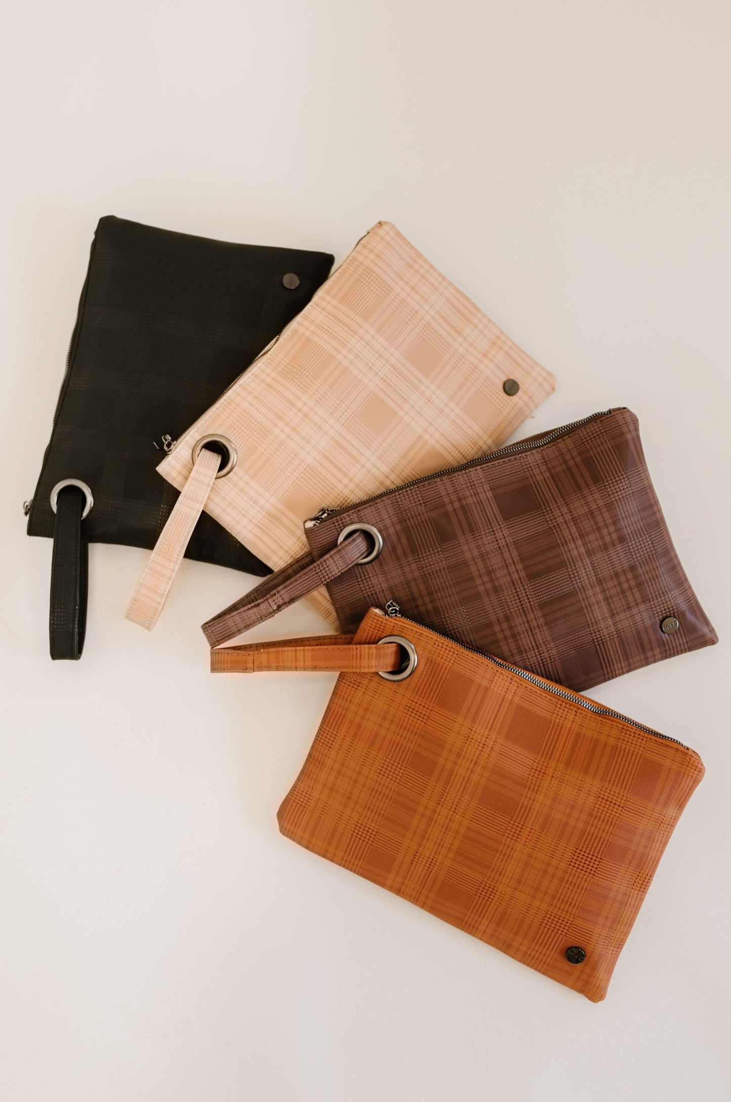 Molly Oversized Plaid Clutch - Final Sale