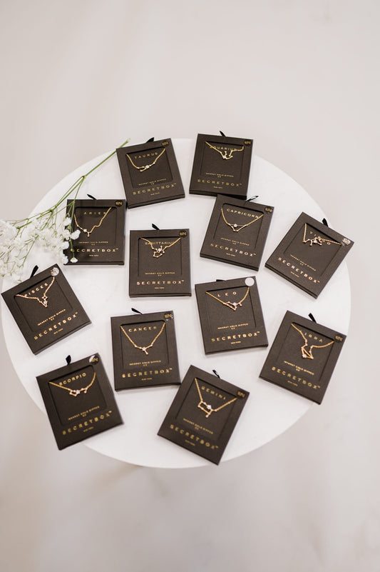 Rhinestone Star Sign Necklace