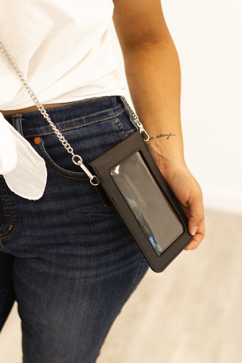 Airen See-through Wallet Crossbody - Final Sale