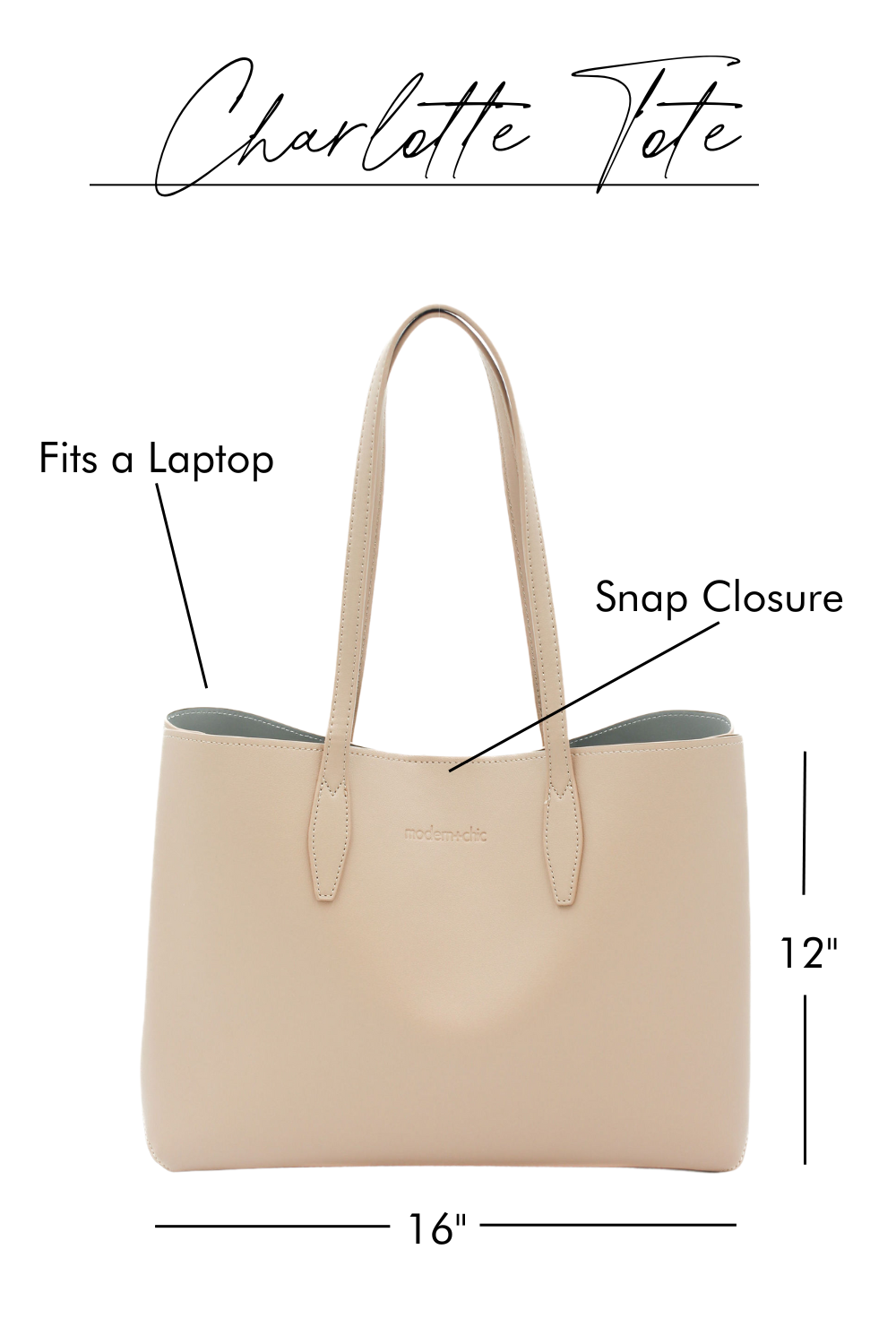 Charlotte Tote- Final Sale
