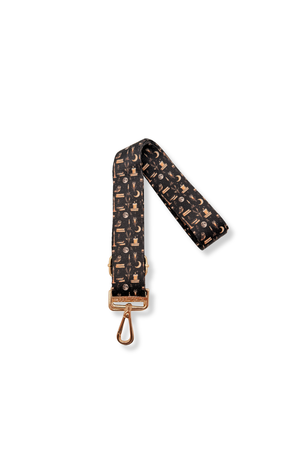Candlelit Chapters Adjustable Bag Strap | Bookish Purse Strap
