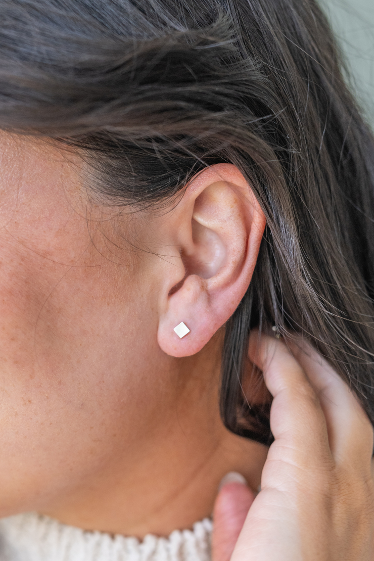 sadie square earrings