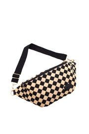 Avril Patterned Oversized Belt Bag