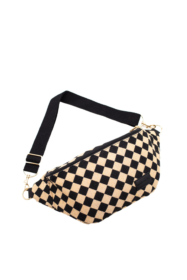 Avril Patterned Oversized Belt Bag