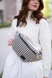 Avril Patterned Oversized Belt Bag