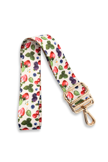 Berry Blossom Adjustable Bag Strap