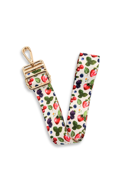 Berry Blossom Adjustable Bag Strap