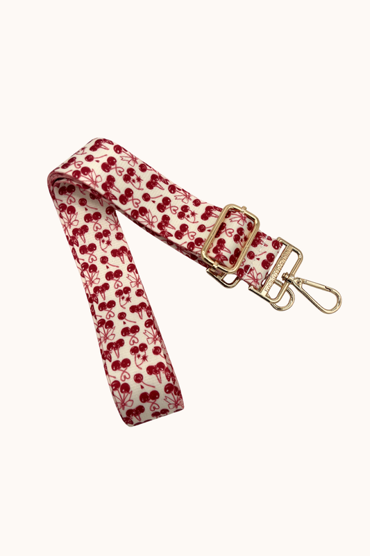 Cherry On Top Adjustable Bag Strap
