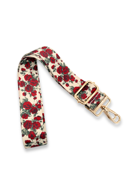 Cottage Rose Adjustable Bag Strap
