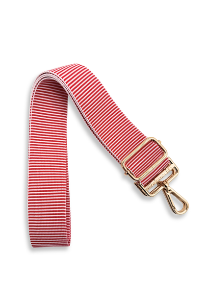 Delaney Striped Adjustable Bag Strap