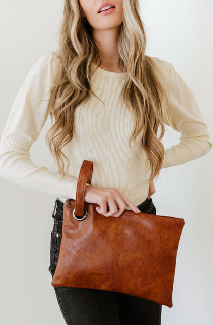 Alexa Oversized Clutch - Final Sale
