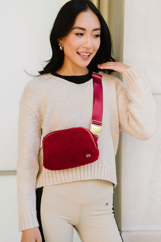 Aspen Sherpa Belt Bag- Final Sale