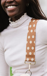 Dottie Polka Dot Adjustable Bag Strap