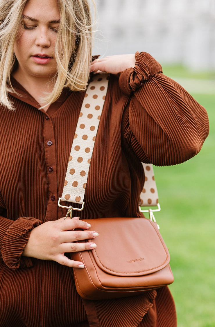 Dottie Polka Dot Adjustable Bag Strap